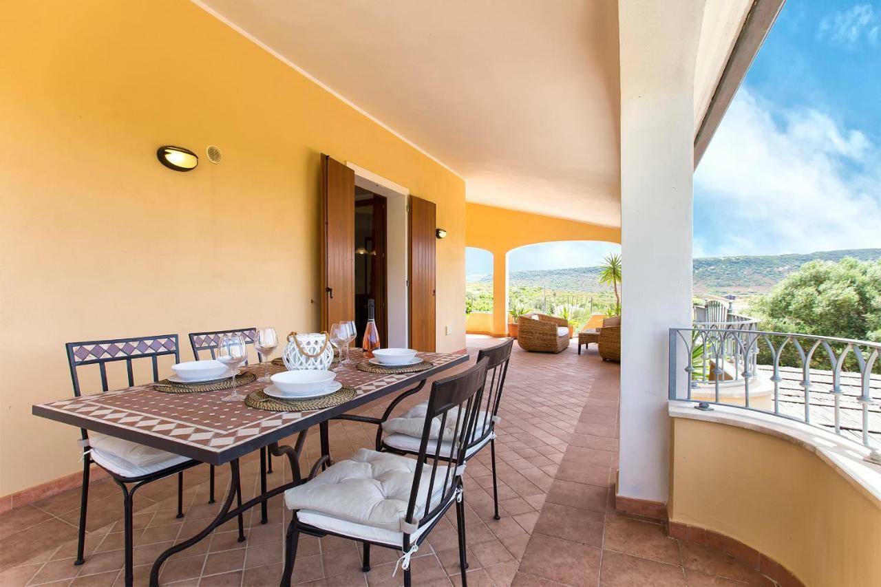 Villa Pedra Alghero - Appartamento In Villa Con Piscina Εξωτερικό φωτογραφία
